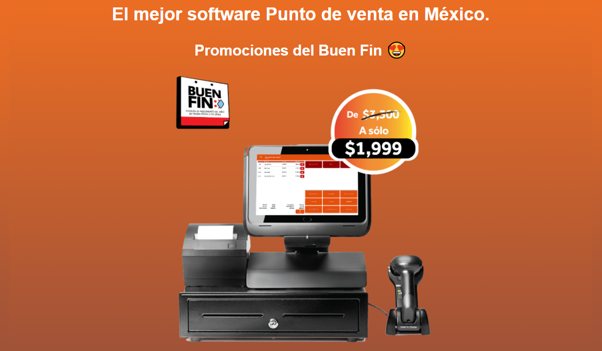 Aprovecha el Buen fin con el mejor Software Punto de Venta en México.